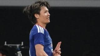 １カ月で４ゴール！日本代表FW町野修斗がブンデスで“グラードバッハ忍者隊”結成＆お披露目！｢分身の術か!?w｣｢何だか嬉しい｣も｢一番左はカンチョーだから｣