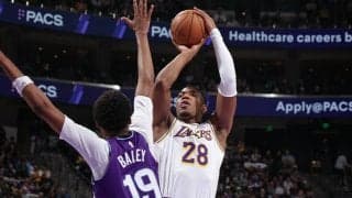 レイカーズがジャズとの接戦を制し4連勝…ドンチッチが33得点、八村塁は13得点&3P成功率4位