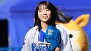 黒髪ボブから剛球…“中0日”の人気美女　推し球団と過ごした1日、綴った感謝の思い