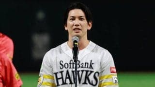 鷹・栗原陵矢が新選手会長に就任　ファンフェスで自ら発表「いい流れに乗れるように」