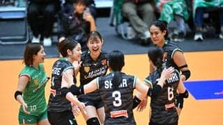 SVリーグ女子　大阪MVが連勝　Astemoが連敗をストップ
