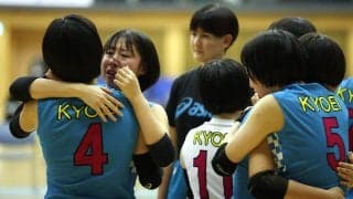 共栄学園は3位決定戦で涙　2年生エースの山下裕子は新チームでリベンジ誓う／春高バレー