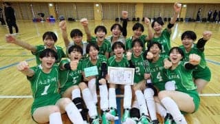 八王子実践が3位で本大会へ　スーパー1年生の大雲舞子が躍動　貫井監督「もっとすごい選手になる」／春高バレー