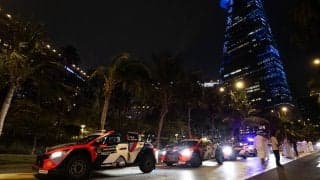 WRCサウジアラビア：初日のスーパーSSを終えてヒョンデのオィット・タナックがトップ、勝田貴元は3.6秒差の9番手