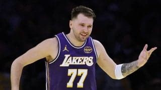 通算41試合で7回目…レイカーズのドンチッチが40得点超えの試合数で球団史上10位に浮上