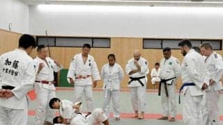 柔道を通じて海外警察官と交流　オリンピック金・吉田秀彦さんら指導