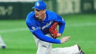 中日、ウォルターズが自由契約に　今季加入もわずか3登板…NPBが公示