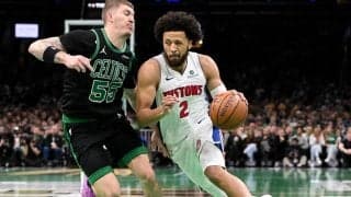 連勝記録が13で止まったピストンズのカニングハム「このチーム全員が勝利を望んでいた」