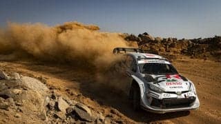 WRCサウジアラビア：3日目を終え、トヨタの勝田貴元が総合3番手に浮上、サミ・パヤリはタイヤ交換で後退