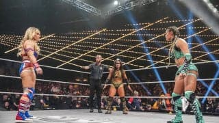 “小柄な超筋肉女子”が前代未聞のパワームーブ…2人まとめて“ジャーマン葬”無双アタックの一部始終