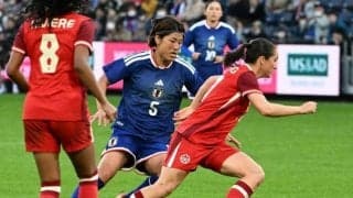 先発唯一の国内組、高橋はなの願い　なでしこジャパン、カナダに快勝