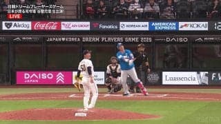 日韓OB“元ソフトバンク戦士”対決が実現！ エースと4番の真剣勝負は豪快ホームラン決着…現役時代さながらのフルスイングにスタジアム騒然