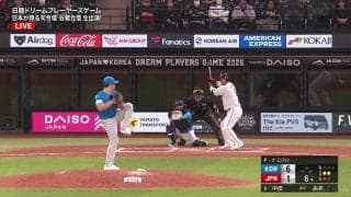  「胸板厚いし、腕太いし」元阪神の“石直球”守護神が日韓レジェンド対決に登場…仕上がった肉体と往年の投球フォームにファン大興奮