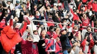 鹿島優勝は次節持ち越し　地元からPVで声援、J1、J2制覇に期待