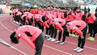 ロアッソ熊本、J3降格決定　サポーター「1年でJ2に戻って」