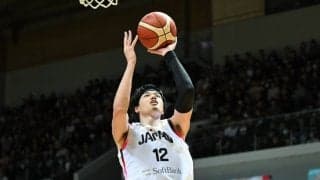 渡邊雄太が攻守に貢献…ホーキンソンはリバウンドとアシストでトップ／日本代表Window1スタッツ
