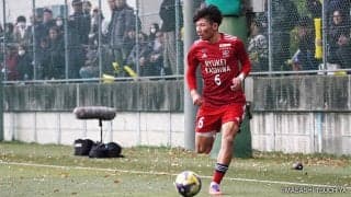 激動の1年の総決算はまだまだここから。流通経済大柏高校・増田大空がピッチに描く勝利へのアーチ　高円宮杯プレミアリーグEAST流通経済大柏高校×柏レイソルU-18マッチレビュー