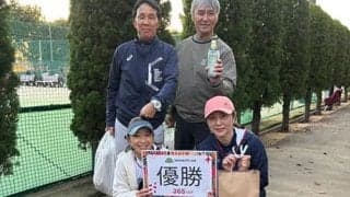  平均年齢50歳以上の団体戦開催！ 