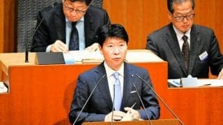 岡山の新スタジアム建設　知事「協議体の設置を検討」と県議会で表明