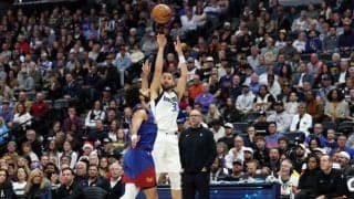 マブスが強豪ナゲッツに勝利…ベンチ出場のクレイ・トンプソン、復調に「ホッとした」