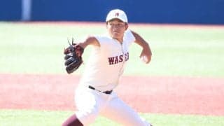 早大の新体制がスタート！Ｕ-18代表経験している技巧派左腕が主将に就任！投手主将は楽天左腕以来6年ぶり