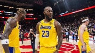 連続2ケタ得点記録が1297試合で途切れたレブロン「正しいプレーをするだけ」