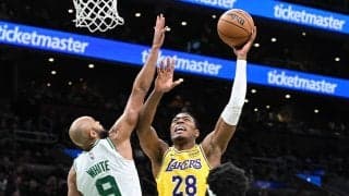 ドンチッチ＆レブロン欠場のレイカーズがセルティックスに完敗…八村塁は13得点7リバウンド