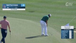 【動画】松山英樹がボギーフリー「66」でトップタイに浮上【ヒーローワールドチャレンジ2日目】