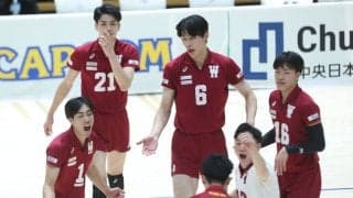 全日本インカレ　女子は東京女体大と鹿屋体大、男子は早稲田大と国士舘大が決勝へ