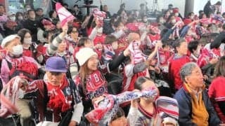 ファジアーノ今季最終戦で勝利し13位に　サポーター、PVで声援