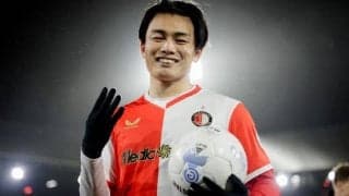 ファン・ペルシ監督も思わず苦笑い　上田綺世、圧巻の4得点！15試合18ゴールの量産に現地も脱帽「独壇場だ」