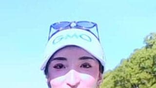 脇元華プロから地元の子らに米や飲料　ツアー初優勝の副賞　宮崎