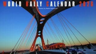 小林直樹カメラマン撮影のワールドラリーカレンダー2026の予約受付中！