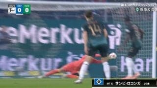 「日本代表に選んで！」ブレーメンGK長田澪が飛んだ…！ 強烈ブレ球→横っ飛び“海老反りセーブ”炸裂「これはエグい」