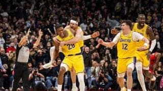 八村塁のキャリア初の“ゲームウィナー”にSNSで大きな反響…レブロンのストーリーも話題に