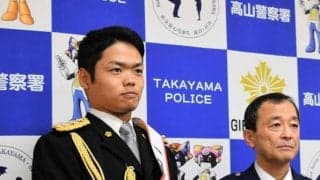中日の根尾投手、岐阜・高山署の一日警察署長に　犯罪防止呼びかけ