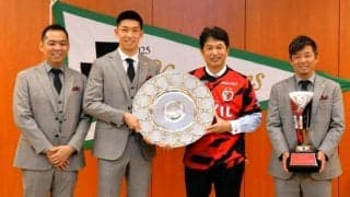 J1鹿島・鬼木監督「水戸と面白いゲームしたい」　茨城知事にV報告