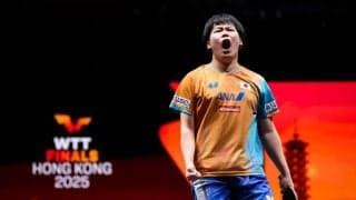 松島輝空とフルゲーム激闘の世界1位・王楚欽は「敗北寸前だった」　王者が認めた18歳のポテンシャル「前半は何もできなかった」【WTTファイナルズ香港】