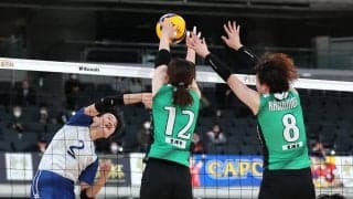 金蘭会高、Vリーグ女子・熊本に逆転負けも春高本大会へ刺激　馬場柚希主将「池条監督を胴上げしたい」／バレー