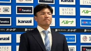 現役ドラフト茶野、西武入団会見　外野の定位置争いへ「新しいチームで一から」