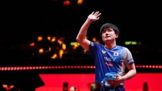 張本智和、悲願の戴冠を狙うエースが語る激闘「1球1球、課題をクリアする気持ち」　次戦は“天敵”との大一番「2位の壁を超えて優勝へ」【WTTファイナルズ香港】