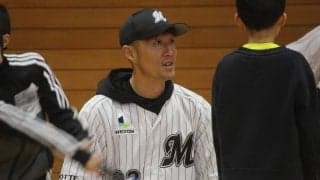 元千葉ロッテの特別講師が登場　日本一の経験を通じて伝えた「野球の根幹は楽しむ」