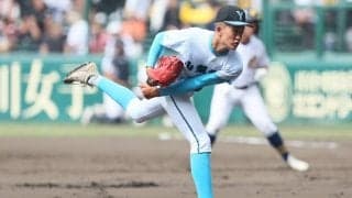山梨学院143キロ左腕の成長を実感、背番号1の自覚とともに低めの変化球の精度がアップ【高校野球界の逸材】