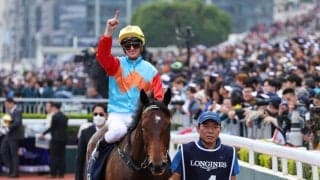 【香港スプリント】パートン「かなり前に行っていて驚いた」世界最強カーインライジングが16連勝