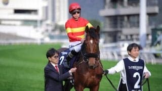 【香港カップ】上村師「相手も手強かった」ベラジオオペラは惜しくも2着