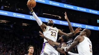 レイカーズがサンズに競り勝つ…ドンチッチ、レブロン、エイトンの3人で75得点