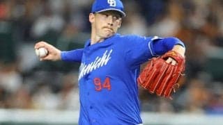 ヤクルト、元中日の大型右腕ウォルターズ獲得発表「スワローズのために日々努力を重ねてまいります」背番号は「58」に決定