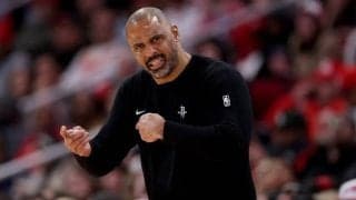 ナゲッツ戦で惜敗したロケッツ…審判を批判したイーメイ・ユドカHCへ約387万円の罰金処分