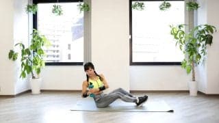 2分で上半身に強刺激！胸・背中・脇腹を鍛えるダンベルトレーニング