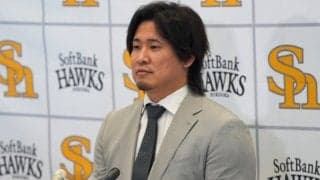 鷹・杉山一樹、将来的なメジャー挑戦の意向　セーブ王獲得、“師匠”千賀から激励
